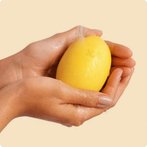 Nancy's Lem wellness device on nightstand